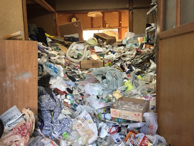 ゴミ屋敷の悩み